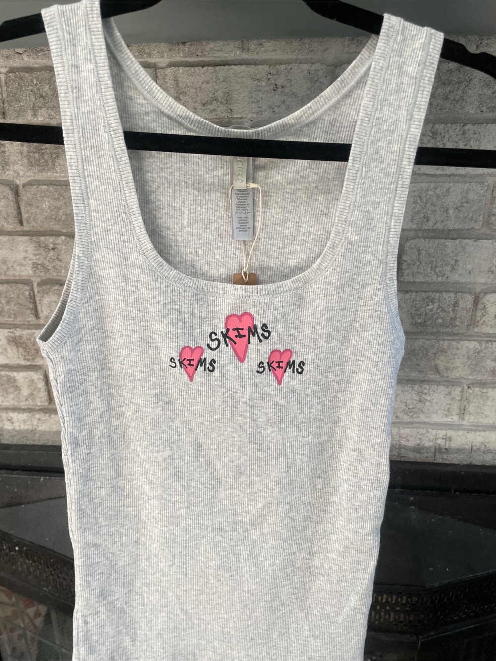 SKIMS Cotton Rib Tank and Short Set - Picture 7 of 14
